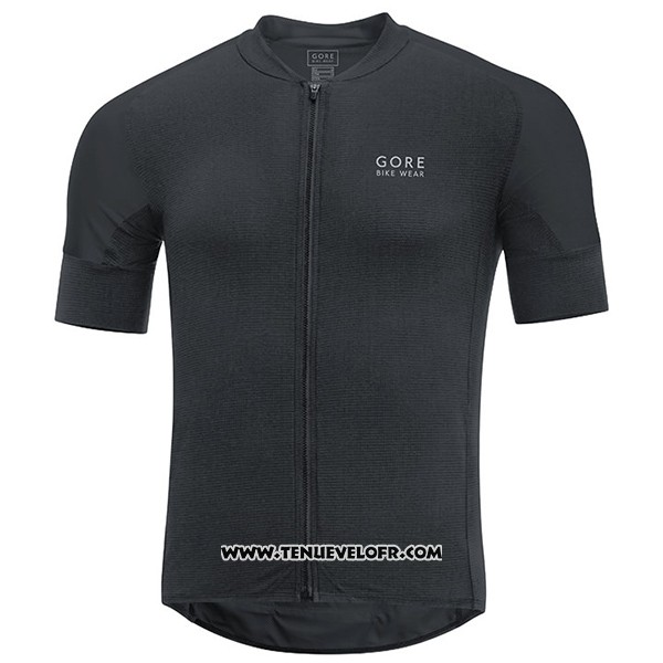 2017 Maillot Ciclismo Gore Bike Wear Power Oxygen-cc Noir Manches Courtes et Cuissard